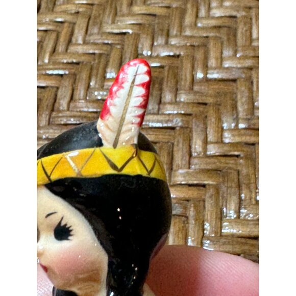 Vintage Joseph Original Native American Girl Figurine  Hard to Find - Picture 6 of 9